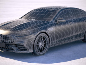 Mercedes-Benz AMG GT53 2019 3D Модель