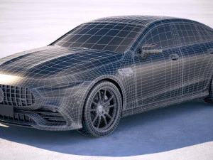 Mercedes-Benz AMG GT53 2019 3D Model