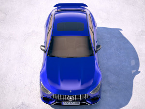 Mercedes-Benz AMG GT63 2019 Modèle 3D