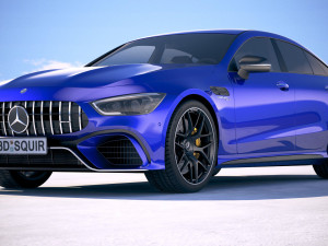 Mercedes-Benz AMG GT63 2019 Modèle 3D