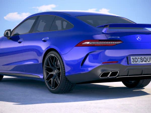 Mercedes-Benz AMG GT63 2019 3D Model