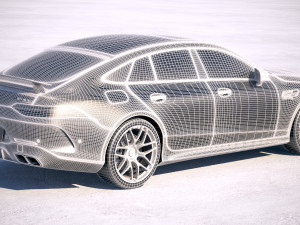 Mercedes-Benz AMG GT63 2019 Modèle 3D