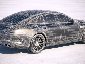 Mercedes-Benz AMG GT63 2019 Modèle 3D