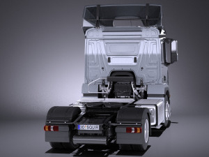 Mercedes-Benz Antos 2016 Semi Truck vray Modelo 3D