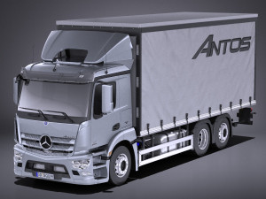 Mercedes-Benz Antos Box 2017 vray 3D Model