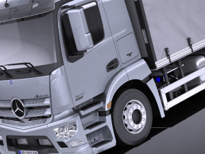 Mercedes-Benz Antos Box 2017 vray 3D 모델