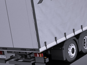 Mercedes-Benz Antos Box 2017 vray 3D 모델