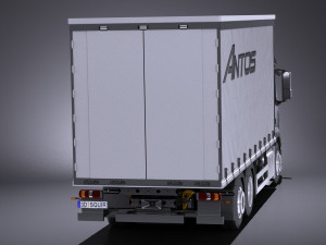 Mercedes-Benz Antos Box 2017 vray 3D 모델