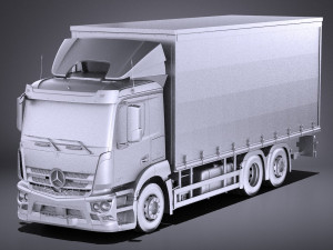 Mercedes-Benz Antos Box 2017 vray 3D 모델