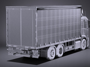 Mercedes-Benz Antos Box 2017 vray 3D 모델