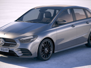 Mercedes-Benz B-class AMG 2019 Modelo 3D