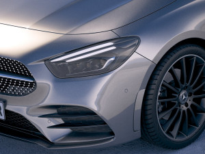 Mercedes-Benz B-class AMG 2019 Model 3D