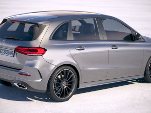 Mercedes-Benz B-class AMG 2019 Model 3D