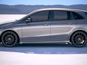 Mercedes-Benz B-class AMG 2019 Model 3D
