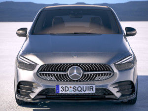 Mercedes-Benz B-class AMG 2019 Model 3D