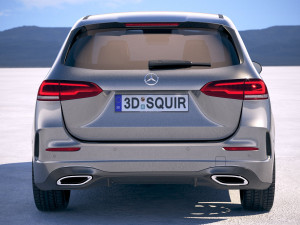 Mercedes-Benz B-class AMG 2019 Model 3D