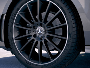 Mercedes-Benz B-class AMG 2019 Model 3D