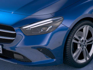 Mercedes-Benz B-class 2019 3D Model