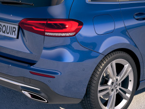 Mercedes-Benz B-class 2019 Modelo 3D