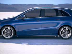 Mercedes-Benz B-class 2019 Modelo 3D