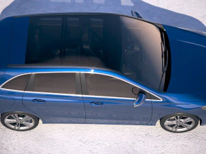 Mercedes-Benz B-class 2019 3D Model