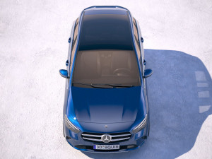 Mercedes-Benz B-class 2019 Modelo 3D