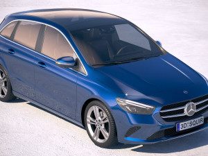 Mercedes-Benz B-class 2019 Modelo 3D