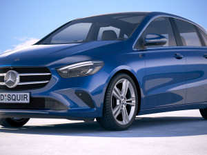 Mercedes-Benz B-class 2019 Modelo 3D