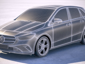 Mercedes-Benz B-class 2019 Modelo 3D
