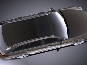 Mercedes-Benz C-class W205 2017 Estate vray Modelo 3D