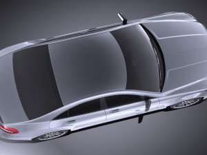 Mercedes-Benz CLS 63 AMG 2015 vray Model 3D