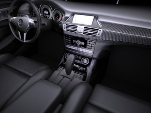Mercedes-Benz CLS 63 AMG 2015 vray Model 3D