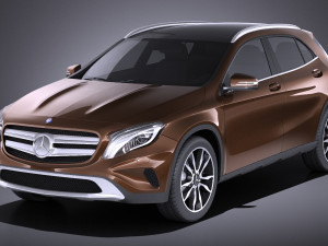 Mercedes-Benz gla 2015 vray 3D Model