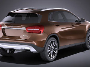 Mercedes-Benz GLA 2015 vray 3D Model