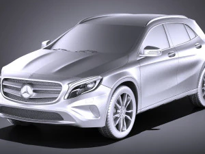 Mercedes-Benz GLA 2015 vray 3D Model
