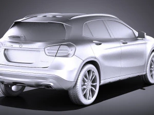 Mercedes-Benz GLA 2015 vray 3D Model