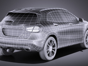 Mercedes-Benz GLA 2015 vray Modelo 3D