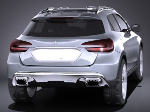 Mercedes-Benz GLA Concept 2014 vray Modelo 3D