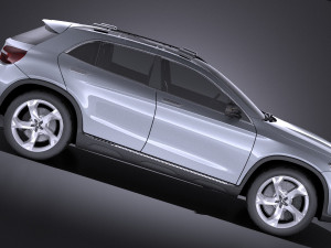 Mercedes-Benz GLA Concept 2014 vray Modelo 3D