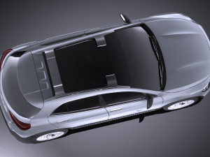Mercedes-Benz GLA Concept 2014 vray Modelo 3D
