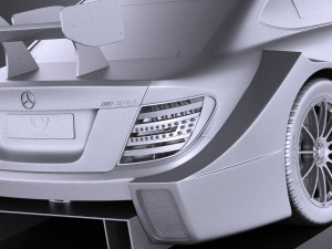 Mercedes-Benz C AMG DTM 2012-2014 vray 3D 模型