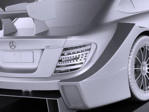 Mercedes-Benz C AMG DTM 2012-2014 vray Modelo 3D