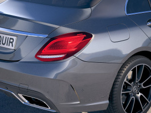 Mercedes-Benz C-class AMG 2019 3D 모델