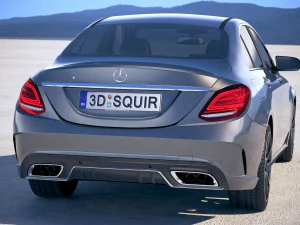 Mercedes-Benz C-class AMG 2019 3D Model