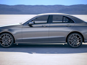 Mercedes-Benz C-class AMG 2019 3D 모델