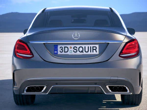 Mercedes-Benz C-class AMG 2019 3D Model