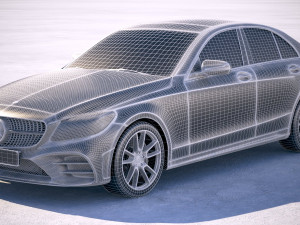 Mercedes-Benz C-class AMG 2019 3D 모델