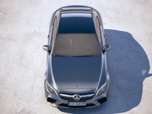 Mercedes-Benz c-class amg coupe 2019 3D Модель