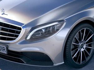 Mercedes-Benz C-class Estate 2019 3D Model