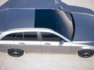 Mercedes-Benz C-class Estate 2019 3D Model